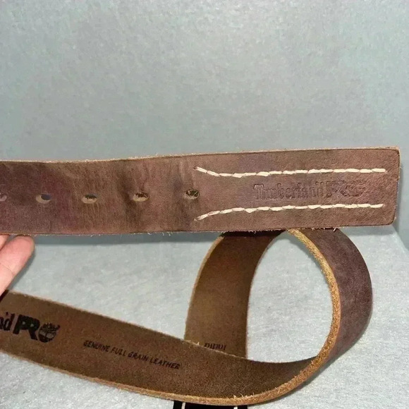 Timberland Pro Leather Belt office to casual work wear rugged durability - Picture 5 of 12